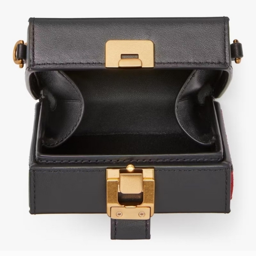 🖤▪️Kate Spade ▪️ novelty Perfect Match Micro Matchbox Crossbody with dustbag - Picture 4 of 11